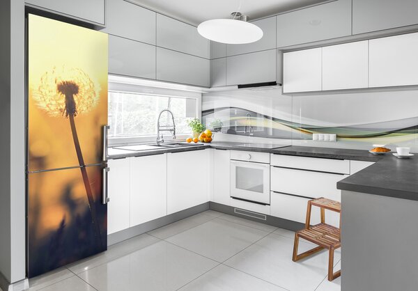 Samolepící nálepka fototapeta Pampeliška FridgeStick-70x190-f-89791737