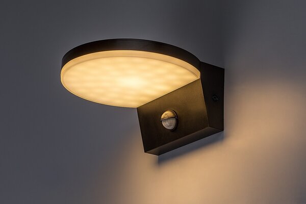 Rabalux BATIDA LED Venkovní nástěnné svítidlo se senzorem LED/9W/230V/CCT/IP54 černá