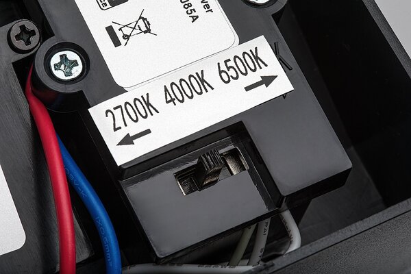 Rabalux BATIDA LED Venkovní nástěnné svítidlo se senzorem LED/9W/230V/CCT/IP54 černá