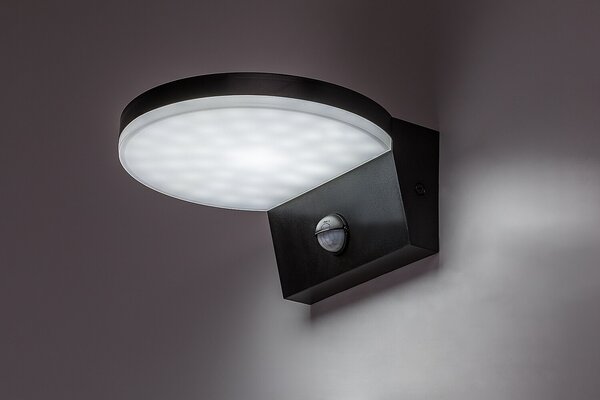 Rabalux BATIDA LED Venkovní nástěnné svítidlo se senzorem LED/9W/230V/CCT/IP54 černá