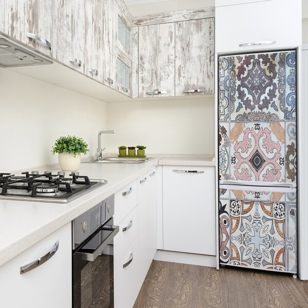 Nálepka tapeta lednička Keramické kachličky FridgeStick-70x190-f-89821356