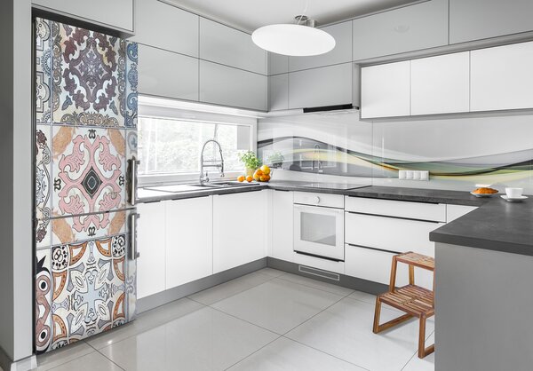 Nálepka tapeta lednička Keramické kachličky FridgeStick-70x190-f-89821356