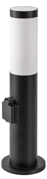 Rabalux BLACK TORCH zahradní sloupek 77194, 1x zásuvka AC-230V