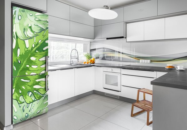 Fototapeta na ledničku Tropické listí FridgeStick-70x190-f-89951925