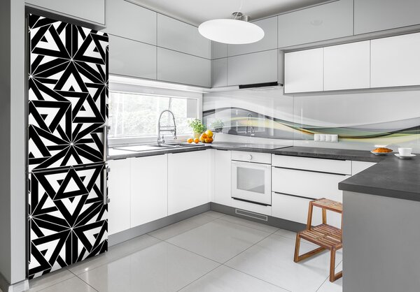 Nálepka tapeta na ledničku Gemetrické pozadí FridgeStick-70x190-f-89898755