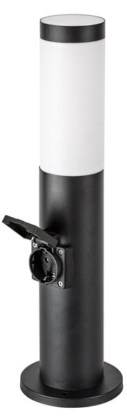 Rabalux BLACK TORCH zahradní sloupek 77194, 1x zásuvka AC-230V