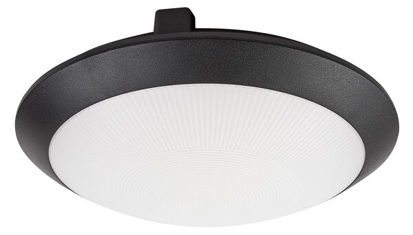 Rabalux WELRO venkovní stropní svítidlo 1xE27/9W/230V/IP65 pr. 30 cm černá barva