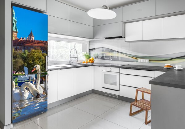 Samolepící nálepka na ledničku Krakov Polsko FridgeStick-70x190-f-90084341
