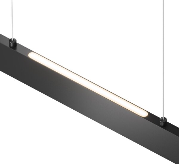 Maytoni P010PL-L30B4K- LED Lustr na lanku STEP LED/30W/230V 4000K 118,5 cm černá