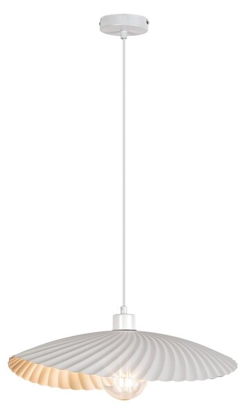 Rabalux BRIDGET závěsný lustr, bílá barva, průměr 47 cm
