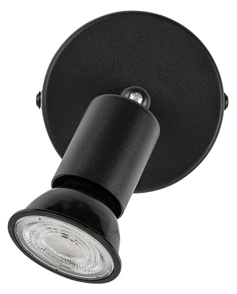 Rabalux NORTON nástěnné bodové svítidlo GU10/25W/230V, černá barva