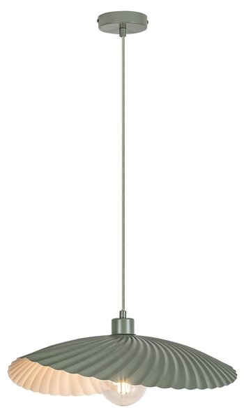 Rabalux BRIDGET závěsný lustr, zelená barva, průměr 47 cm