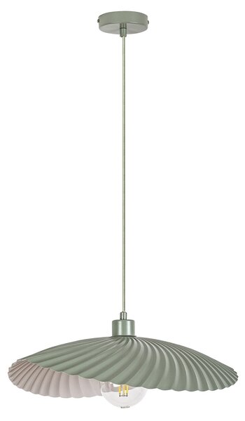 Rabalux BRIDGET závěsný lustr, zelená barva, průměr 47 cm
