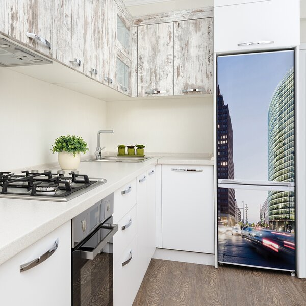 Samolepící nálepka na ledničku Mrakodrapy FridgeStick-70x190-f-90467126