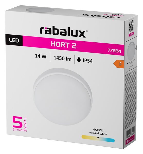 Rabalux HORT2 LED venkovní stropní svítidlo 77224, IP54