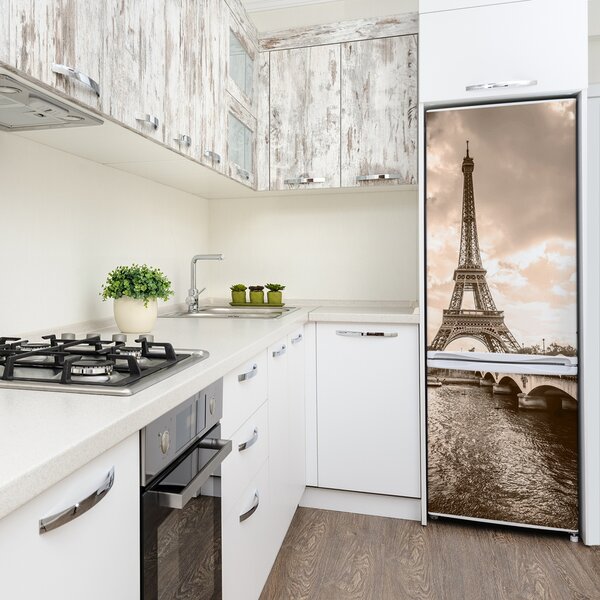 Samolepící nálepka na ledničku Eiffelova věž FridgeStick-70x190-f-90710441