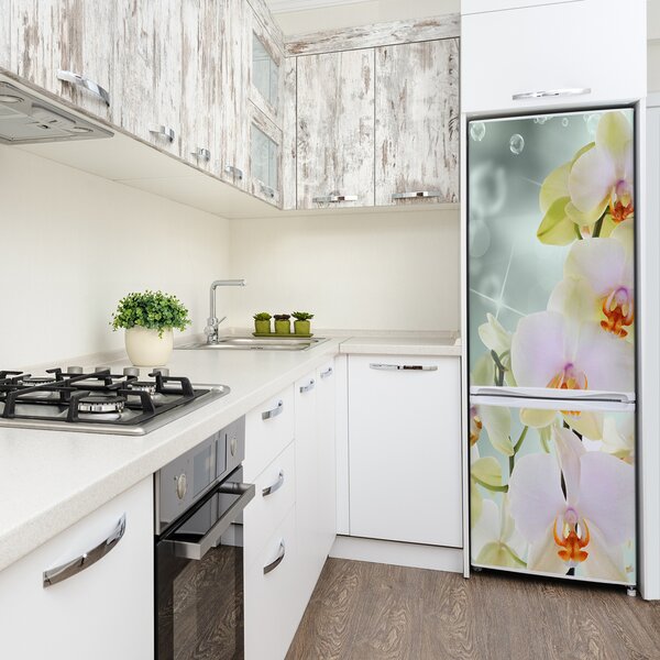 Nálepka fototapeta na ledničku Orchidej FridgeStick-70x190-f-91133337
