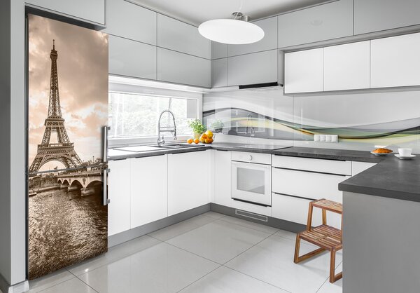 Samolepící nálepka na ledničku Eiffelova věž FridgeStick-70x190-f-90710441