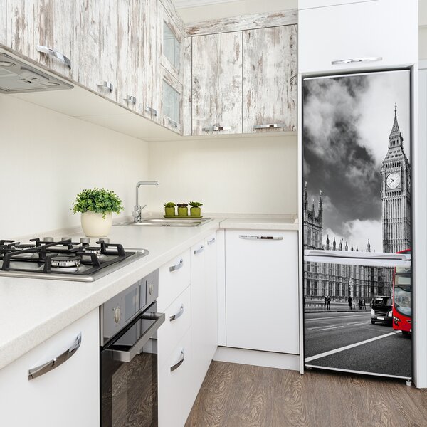 Samolepící nálepka na ledničku Big Ben Londýn FridgeStick-70x190-f-90714512