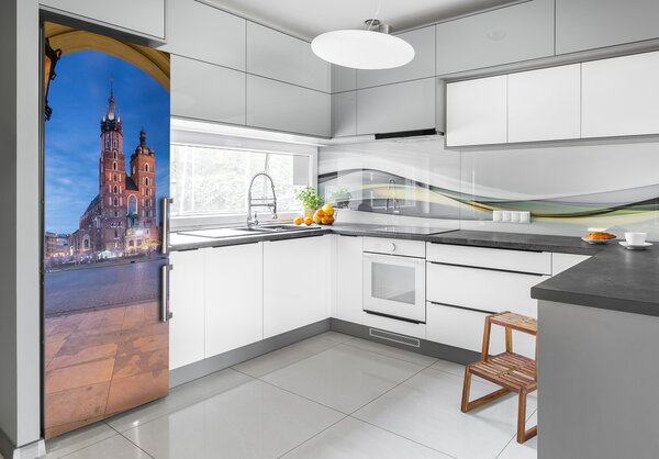 Samolepící nálepka na ledničku Krakov Polsko FridgeStick-70x190-f-91438430