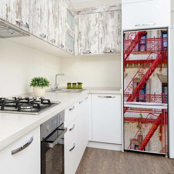 Tapeta nálepka na ledničku Italský dům FridgeStick-70x190-f-91260609