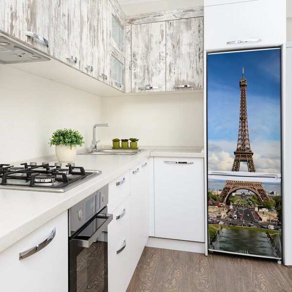 Samolepící nálepka na ledničku Eiffelova věž FridgeStick-70x190-f-91213545