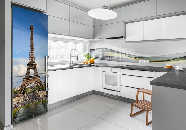 Samolepící nálepka na ledničku Eiffelova věž FridgeStick-70x190-f-91213545