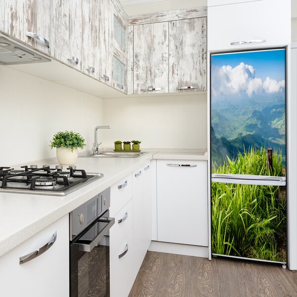 Nálepka fototapeta na ledničku Horská stezka FridgeStick-70x190-f-91416067