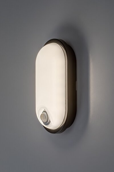Rabalux HORT2 LED venkovní nástěnné svítidlo 77231, PIR senzor pohybu, IP65