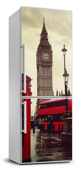 Samolepící nálepka na ledničku Big Ben Londýn FridgeStick-70x190-f-91738118