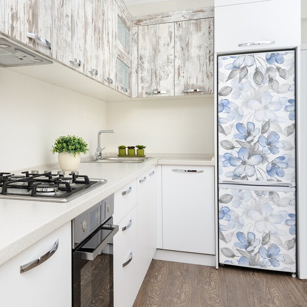 Fototapeta na ledničku Květinový vzor FridgeStick-70x190-f-91860702