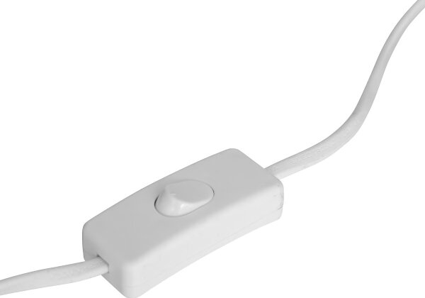 Atmosphera - Stolní lampa KOBY 1xE14/40W/230V bílá