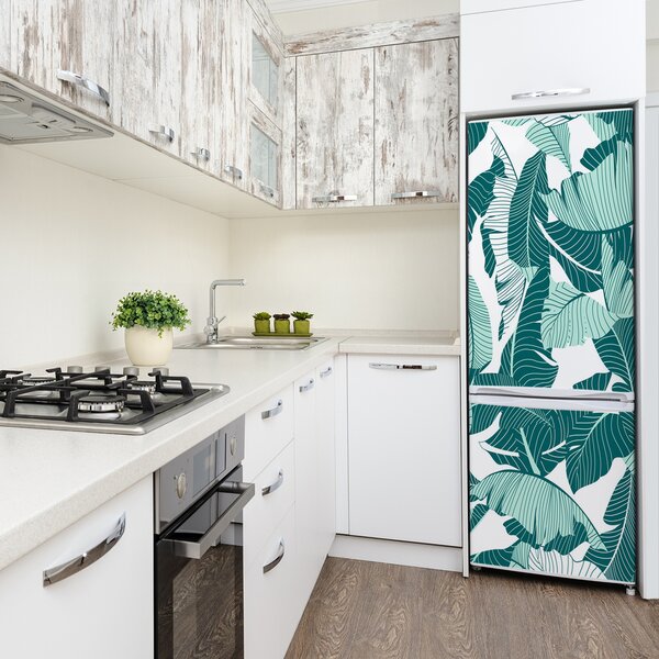 Fototapeta na ledničku Tropické listí FridgeStick-70x190-f-92642974