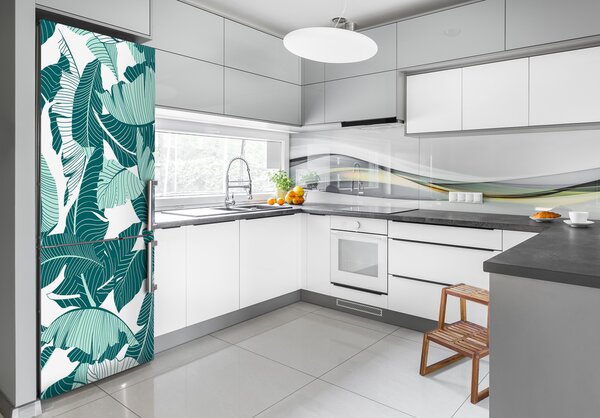 Fototapeta na ledničku Tropické listí FridgeStick-70x190-f-92642974