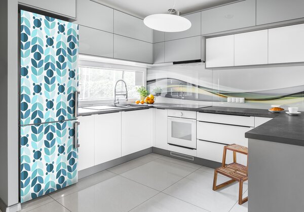 Nálepka tapeta na ledničku Gemetrické pozadí FridgeStick-70x190-f-92560057