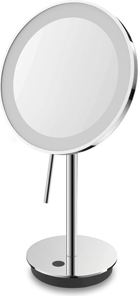 Zack 40141 Kosmetické zrcátko Alona s LED podsvícením leštěná oce