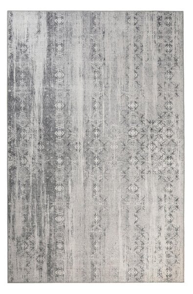 TKANÝ KOBEREC, 160/230 cm, šedá, bílá Esprit - Tkané koberce