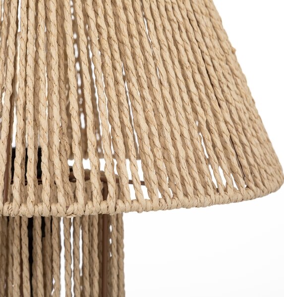 Atmosphera - Stolní lampa ADRIA 1xE27/40W/230V juta