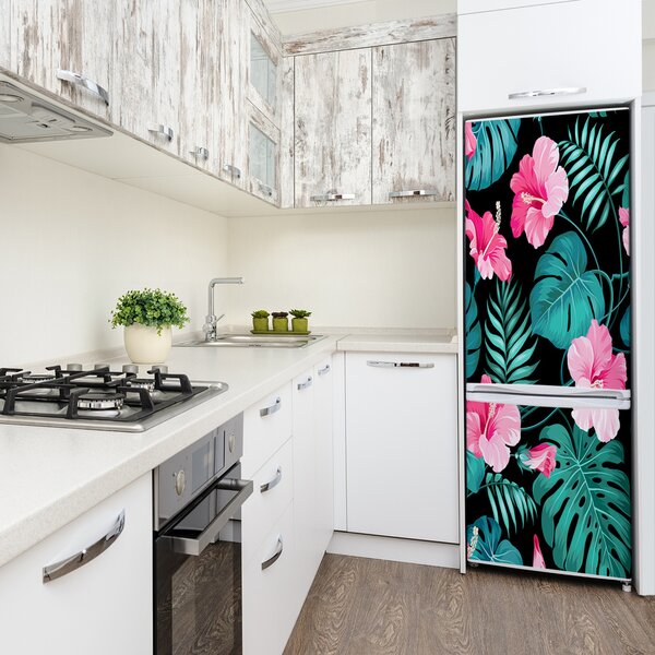 Fototapeta na ledničku Havajské květiny FridgeStick-70x190-f-93163910