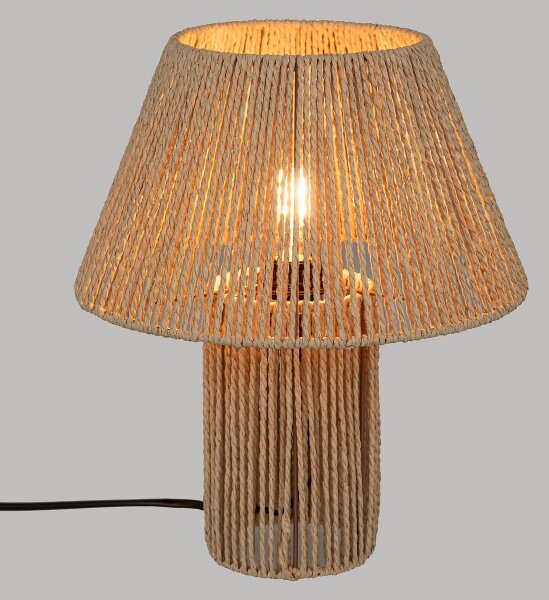 Atmosphera - Stolní lampa ADRIA 1xE27/40W/230V juta