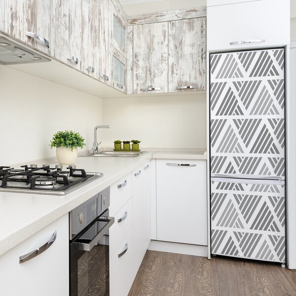 Nálepka tapeta na ledničku Gemetrické pozadí FridgeStick-70x190-f-93152415
