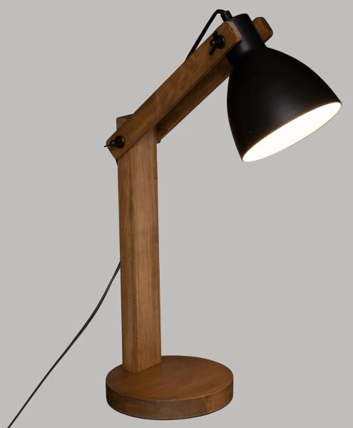 Atmosphera - Stolní lampa KUBA 1xE14/25W/230V borovice