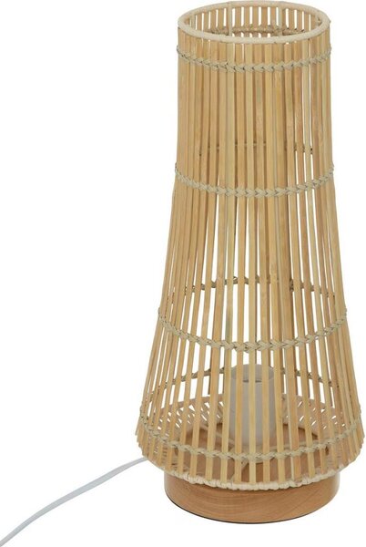 Atmosphera - Stolní lampa MAHE 1xE27/25W/230V bambus