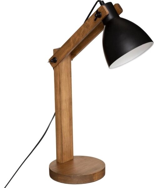 Atmosphera - Stolní lampa KUBA 1xE14/25W/230V borovice