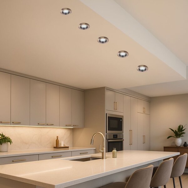 Rabalux LED zápustné bodové svítidlo Lite 3x3W | 720lm | 3000K | IP40 - set 3 svítidel, bronz