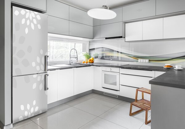 Fototapeta na ledničku Květinový vzor FridgeStick-70x190-f-94871206