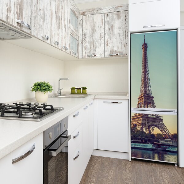 Samolepící nálepka na ledničku Eiffelova věž FridgeStick-70x190-f-94387968