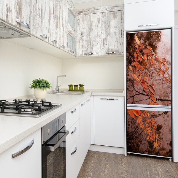 Nálepka fototapeta Podzimní listí FridgeStick-70x190-f-94898362
