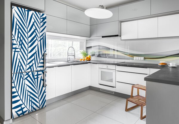 Fototapeta na ledničku Tropické listí FridgeStick-70x190-f-95844468