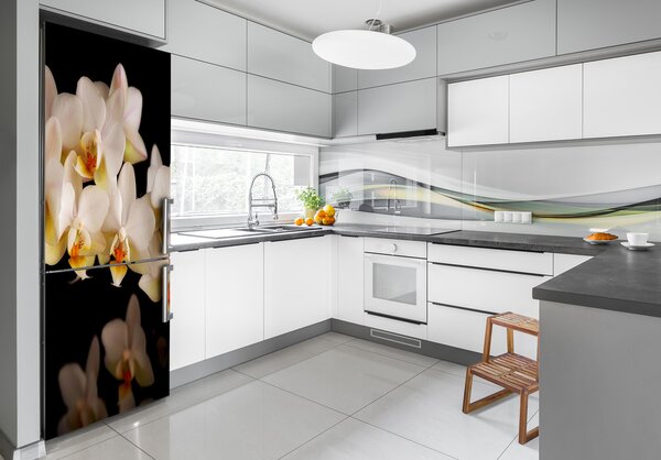 Nálepka fototapeta na ledničku Orchidej FridgeStick-70x190-f-95410450